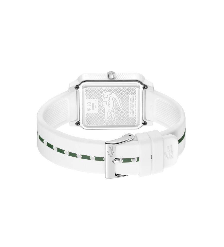 Relógio analógico Lacoste 12.12 Studio branco
