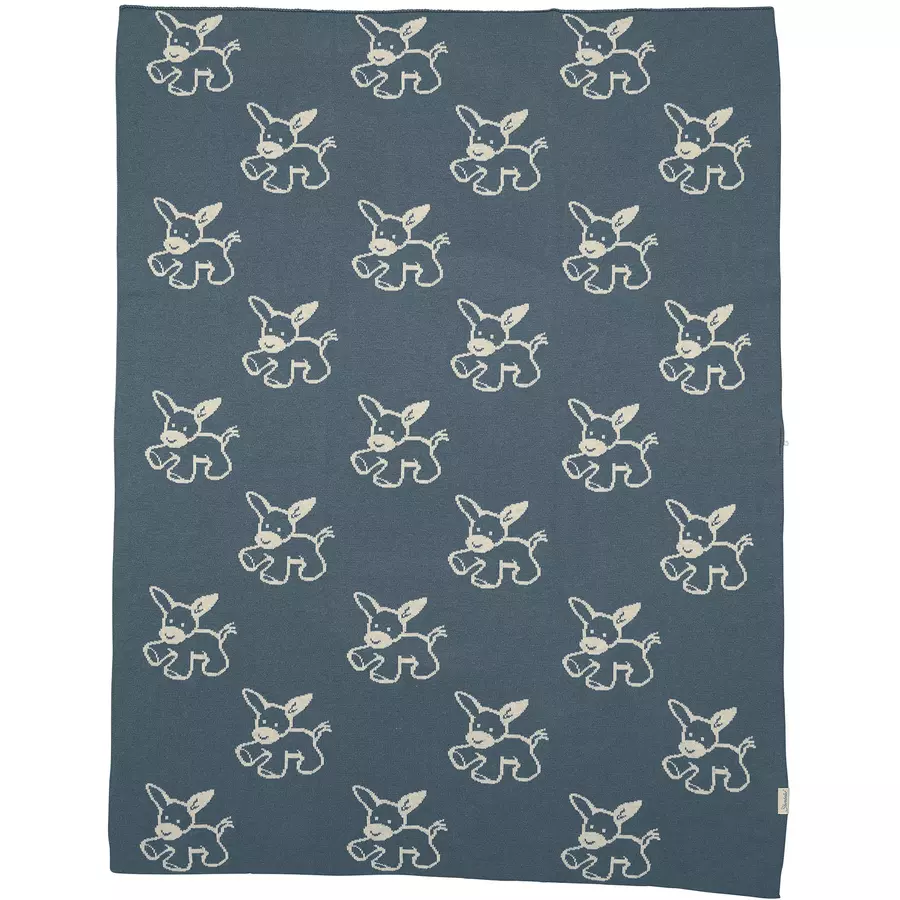 Sterntaler Schmusedecke Emmi graublau 100 x 80 cm