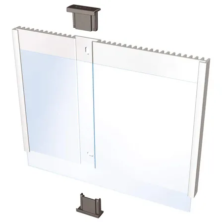 Durable 480523 Türschild Info Sign, 210 x 148,5 mm, metallic silber
