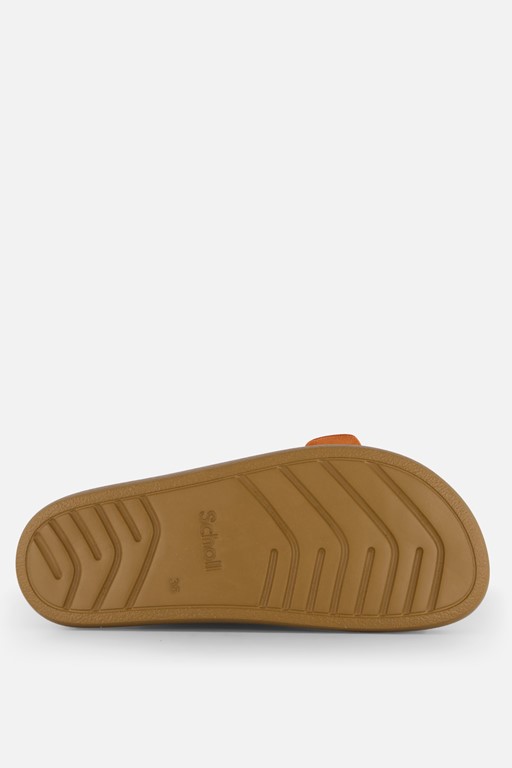 Scholl Noelle Chunky Sandalen oranje Suede