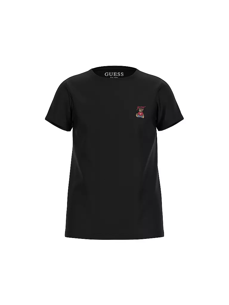 GUESS Mädchen T-Shirt schwarz