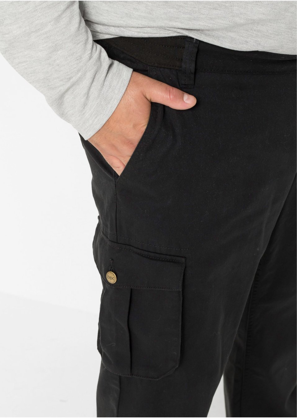 Pantalon cargo coupe confort, Regular Fit Straight