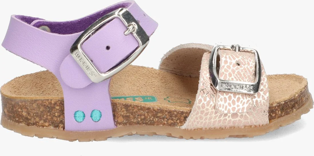 BUNNIESJR paarse bunniesjr sandalen babette beach
