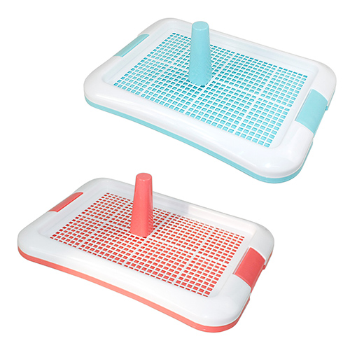 Bandeja higiênica para treinamento de cães em ambientes internos, para higiene e cuidados com animais de estimação.