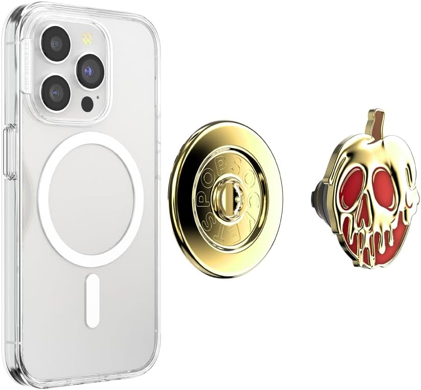 PopGrip MagSafe Round Finger Griff Halterung (Austauschbarer Top) für Apple iPhone (114075) - Poison Apple