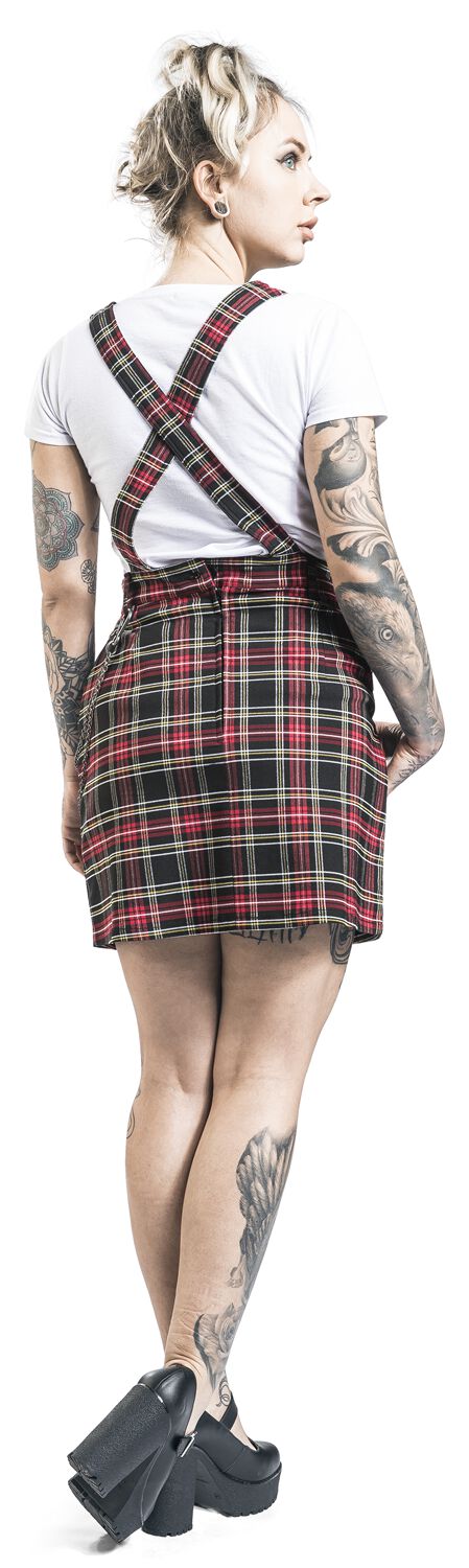 Robe Salopette Clash | Hell Bunny Robe mi-longue
