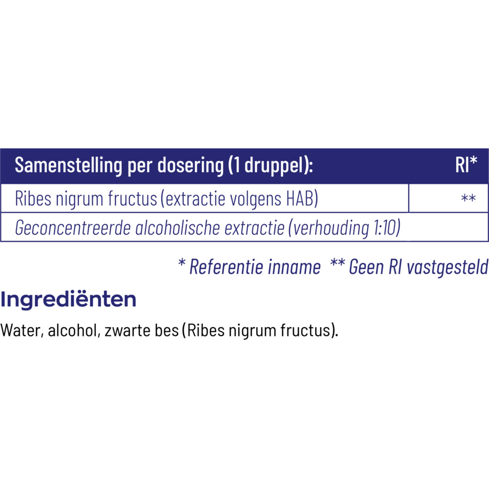 Vitakruid Ribes Nigrum Tinctuur100 ml