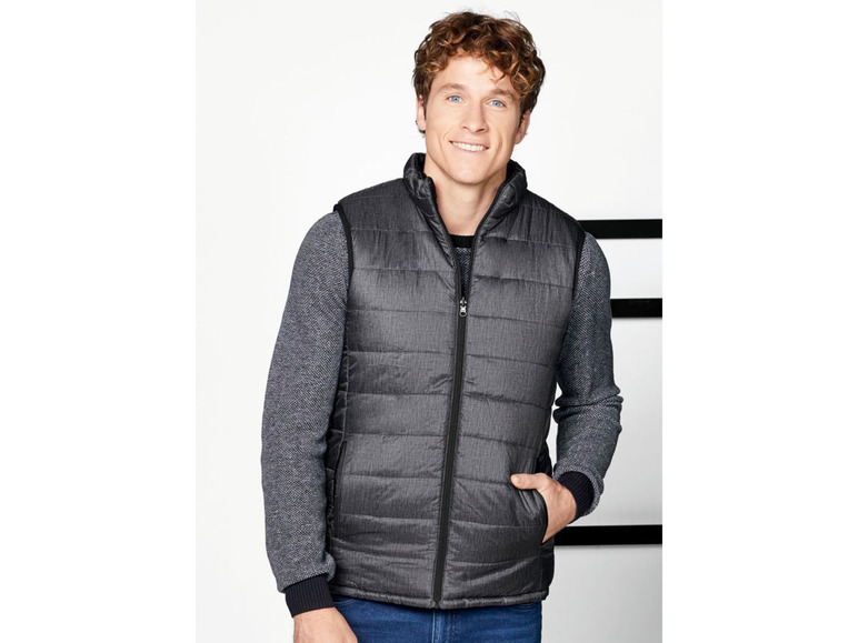 Omkeerbare bodywarmer voor heren