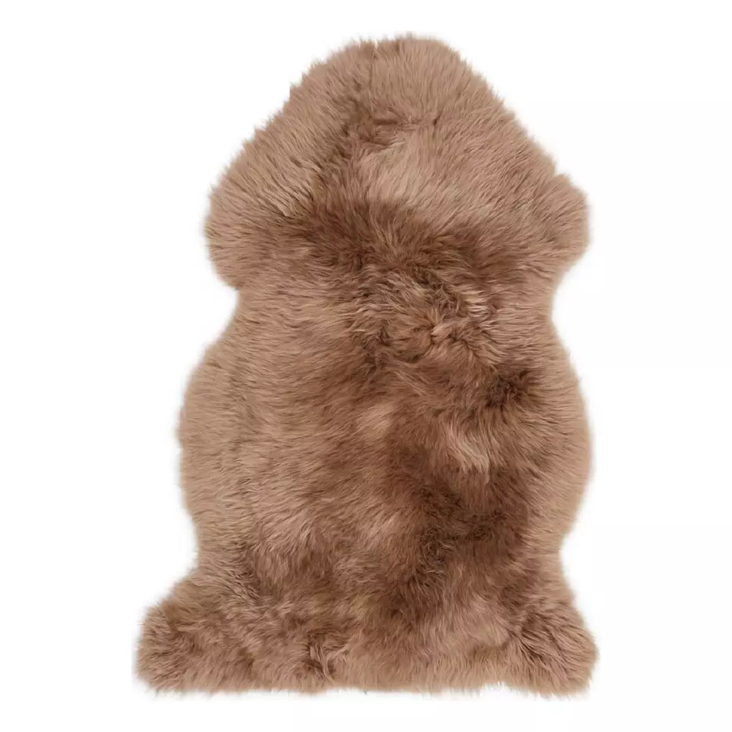 Schaffell 100 cm, taupe