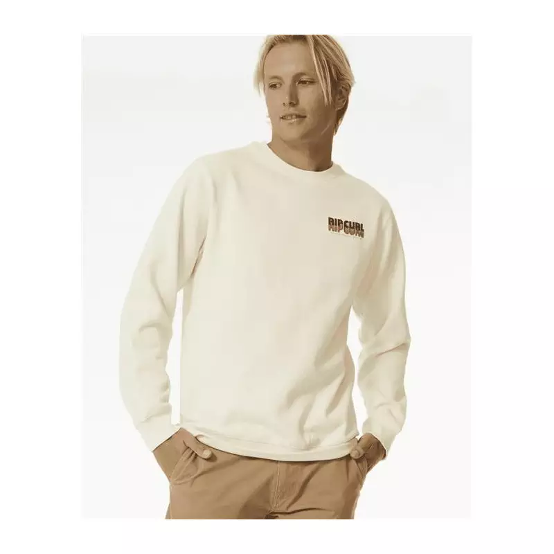 Sweat RIPCURL Surf Revival Crew Bone