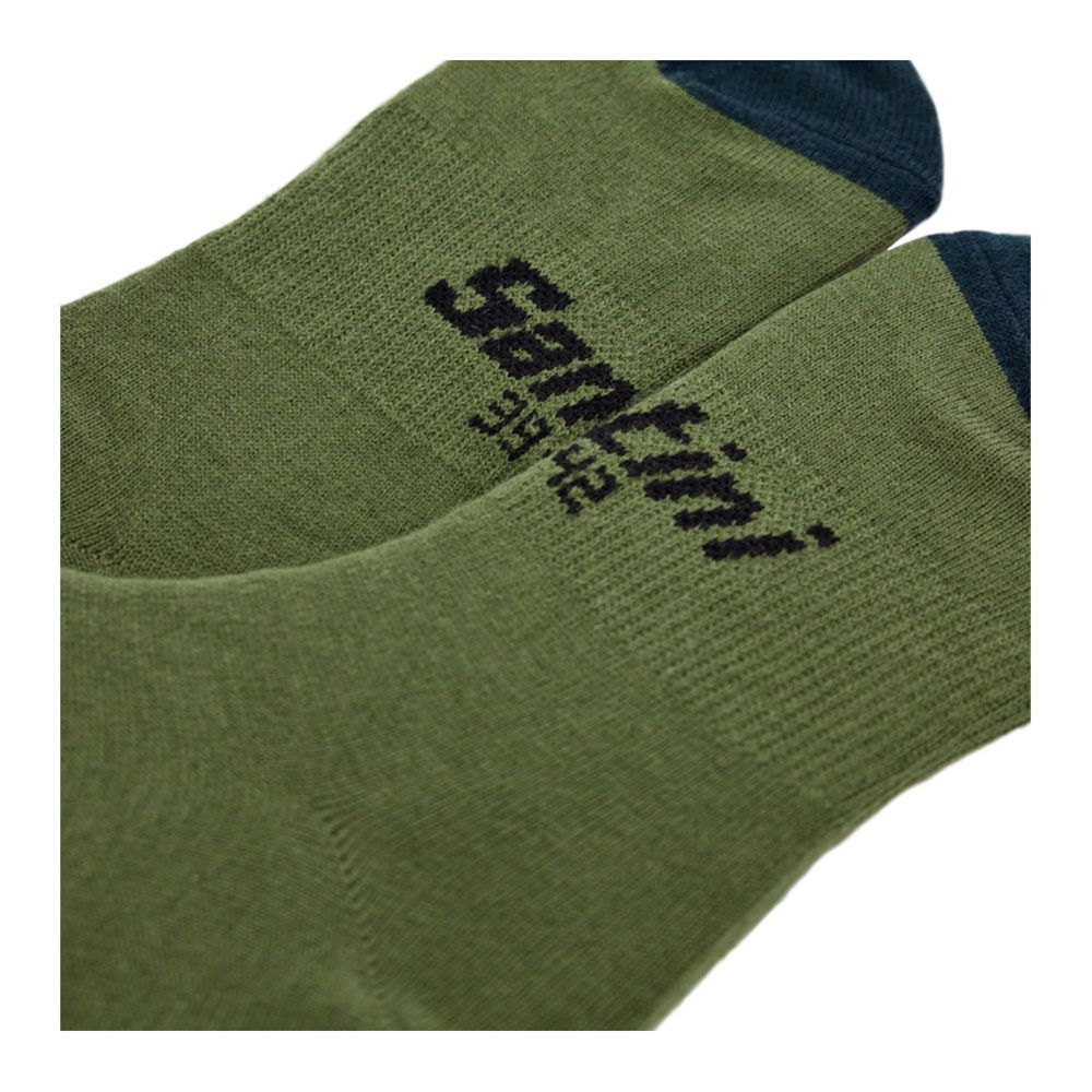 Santini RIGA - Chaussettes verde militare
