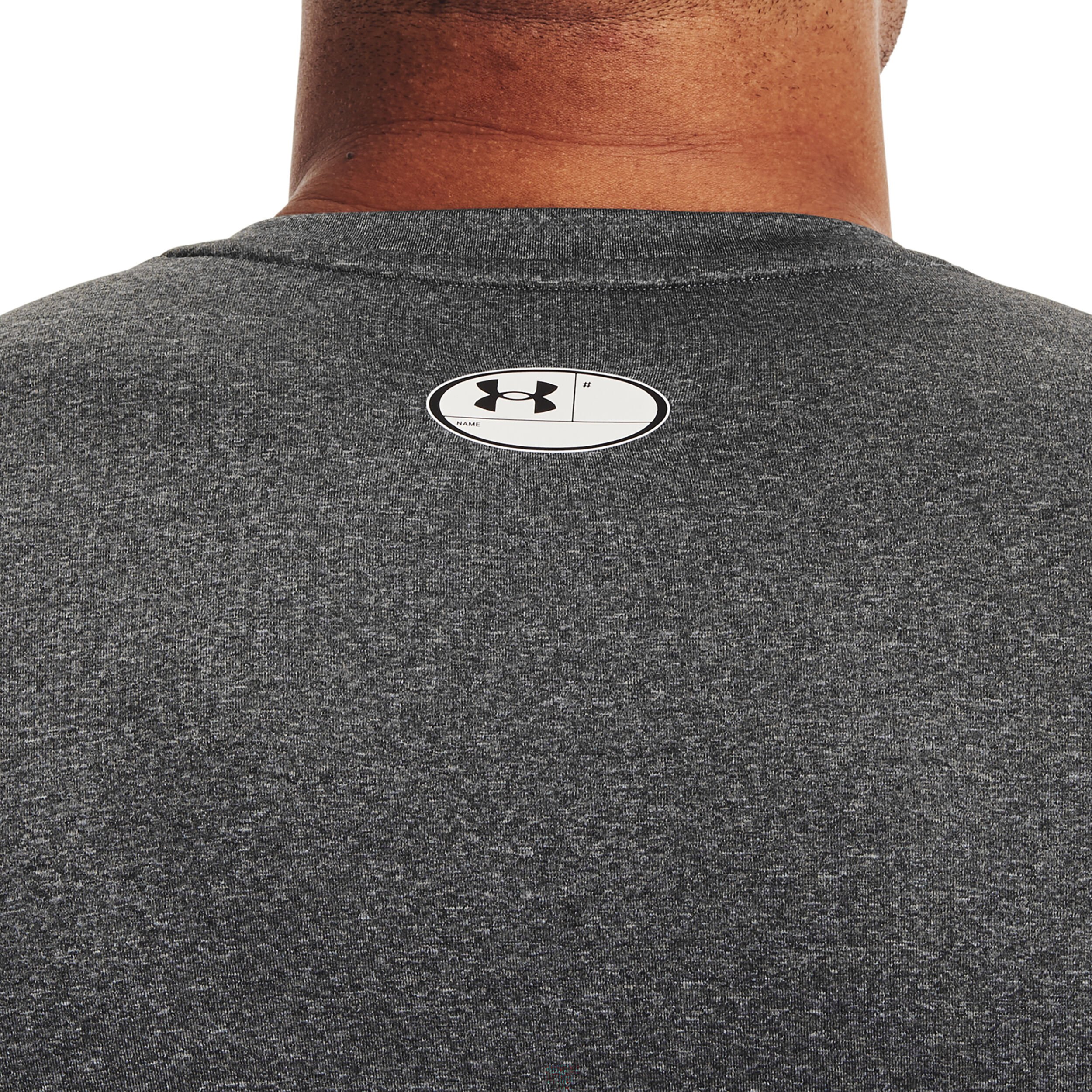 Under Armour Heatgear Comp T-shirt Hommes - Gris Foncé