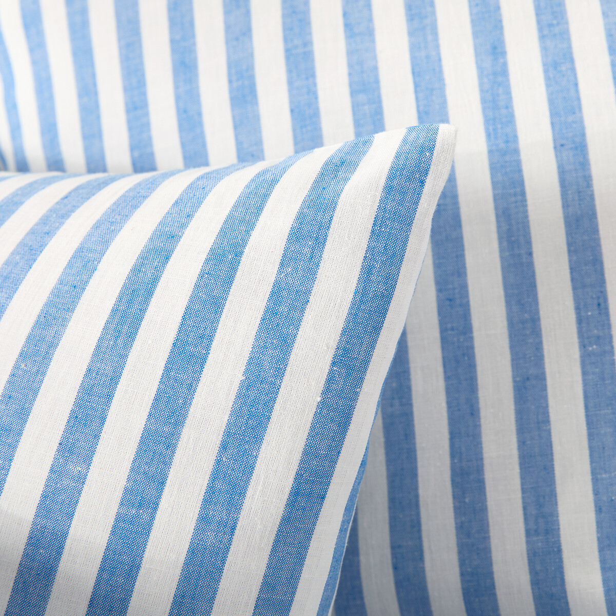 LA REDOUTE INTERIEURS<br>Fronha de algodão, azul, Soizic