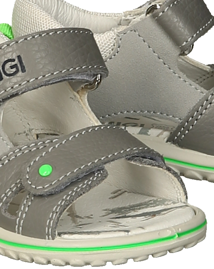 Lauflern-Sandalen GRAPHIC STAR in grau