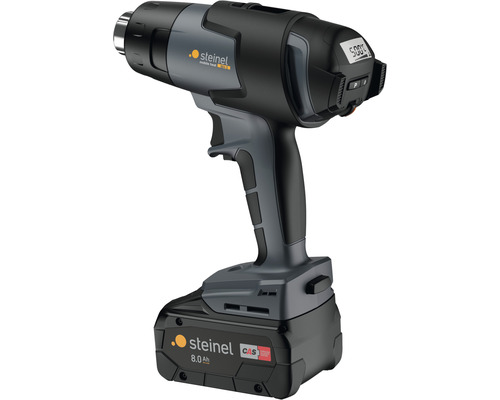 Steinel accu-heteluchtblazer mobiele warmte MH5, CAS-compatibel, incl. 8 Ah accu en oplader