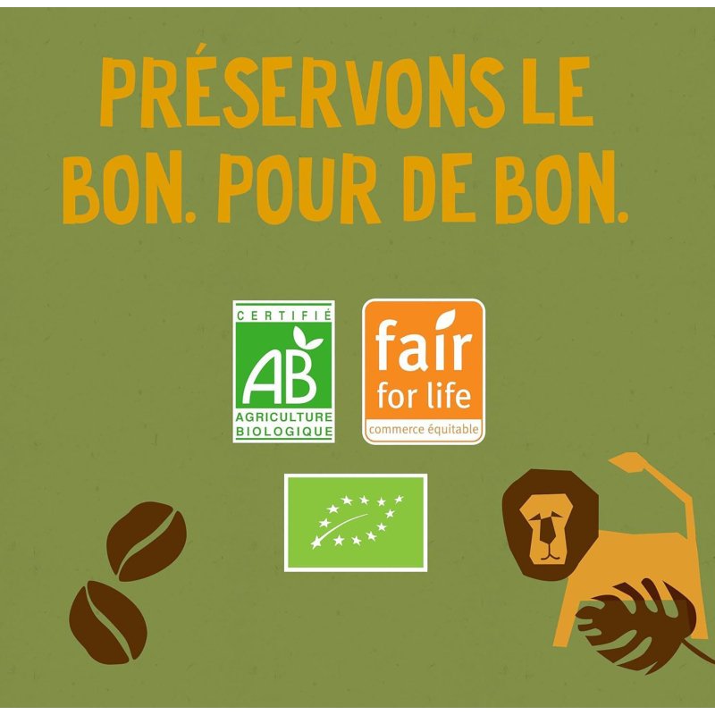 Café moulu Bio Alter Eco Ethiopie - Paquet de 260 g