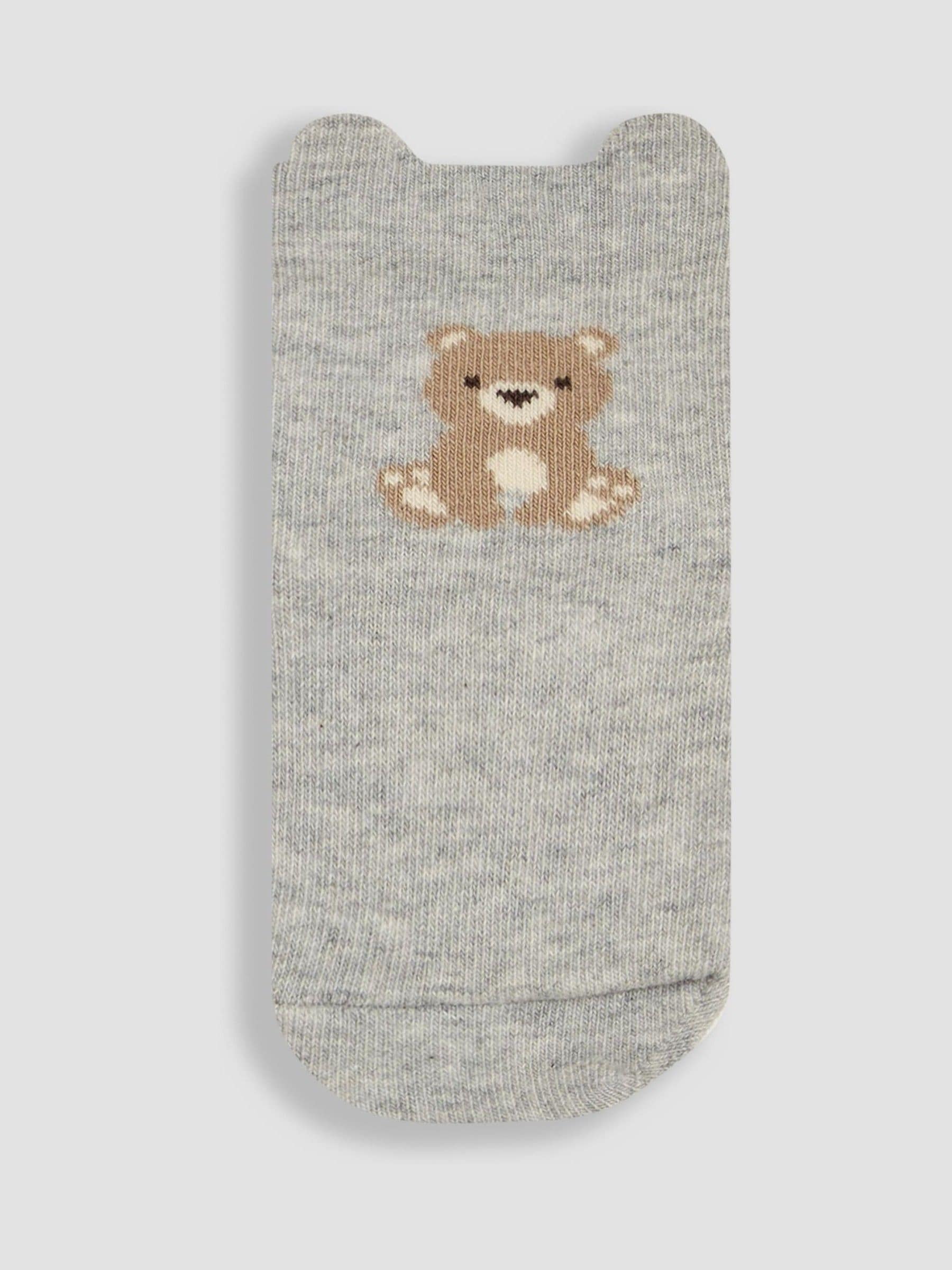 JoJo Maman Bébé 3-Pack Bear Socks