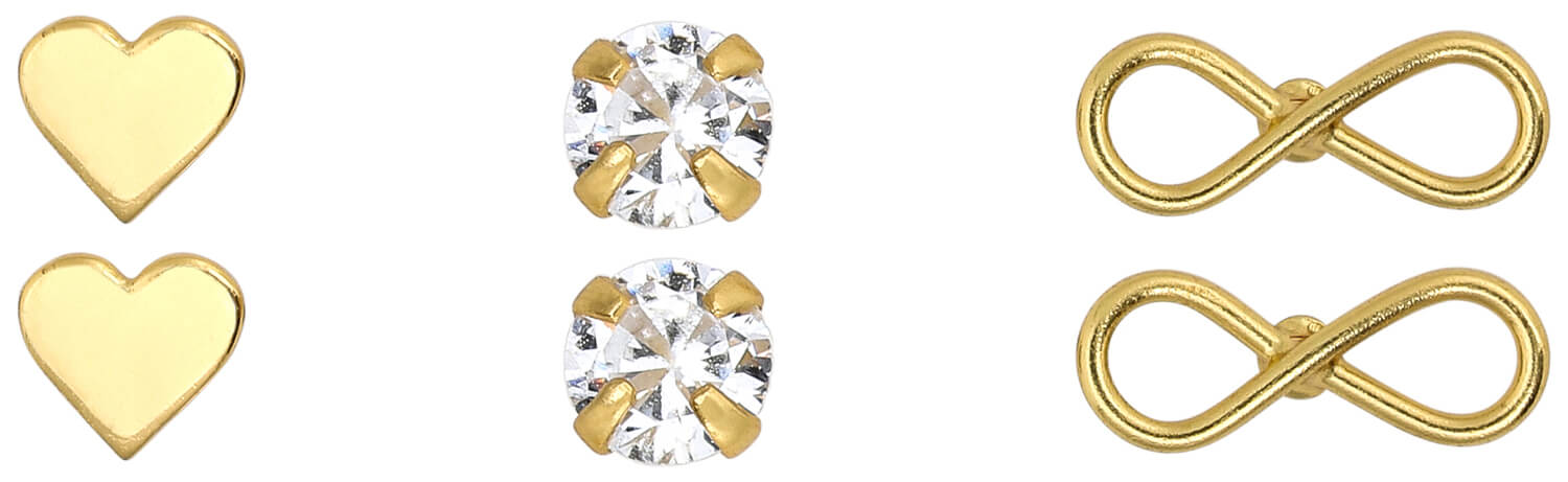 Ohrstecker-Set - Beautiful Trio