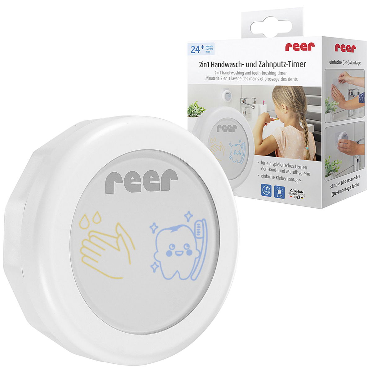 reerreer   2in1 Handwasch und Zahnputz Timer
