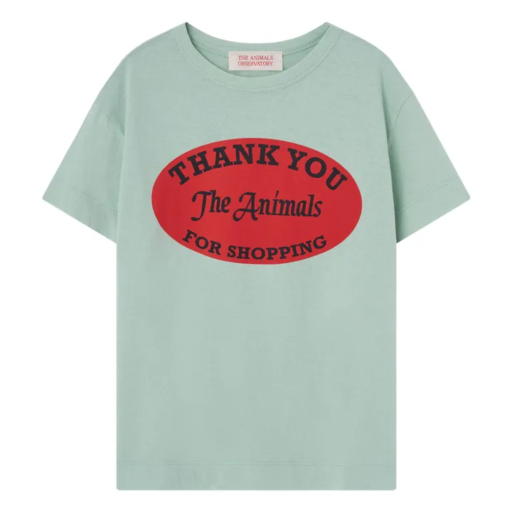 The Animals Observatory T-Shirt Rooster | Bleu ciel