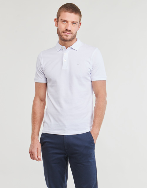 Jack & Jones - JJEPAULOS POLO SS - Blanc