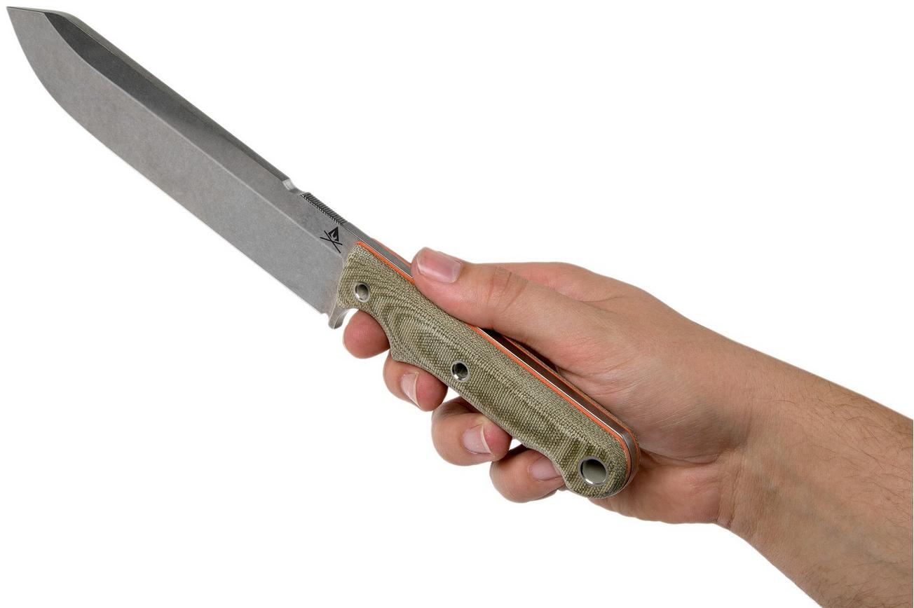 White River Knives FC7 Firecraft survivalmes, Kydex schede met firesteel
