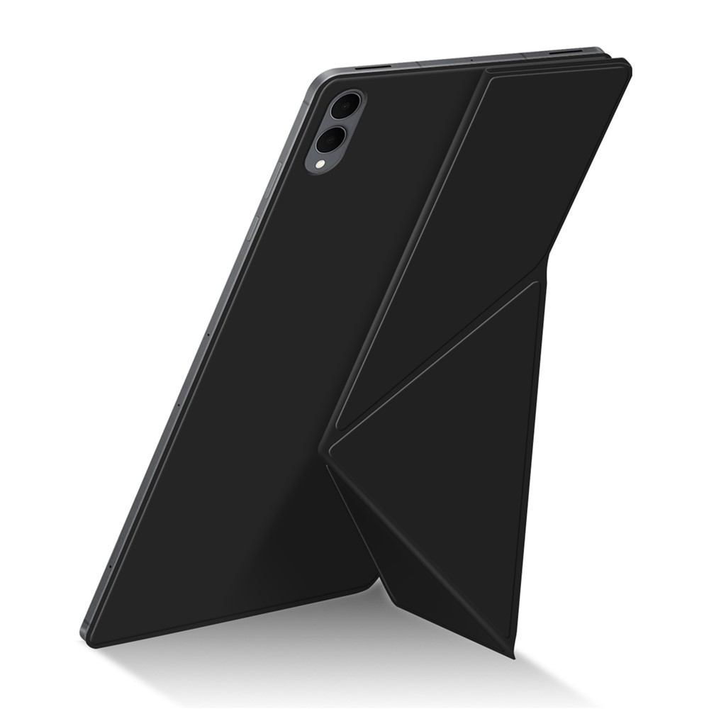 Samsung Galaxy Tab S11 Ultra Smart Cover Origami Flip Case Leder Tasche Schutzhülle Magnetcover - Schwarz