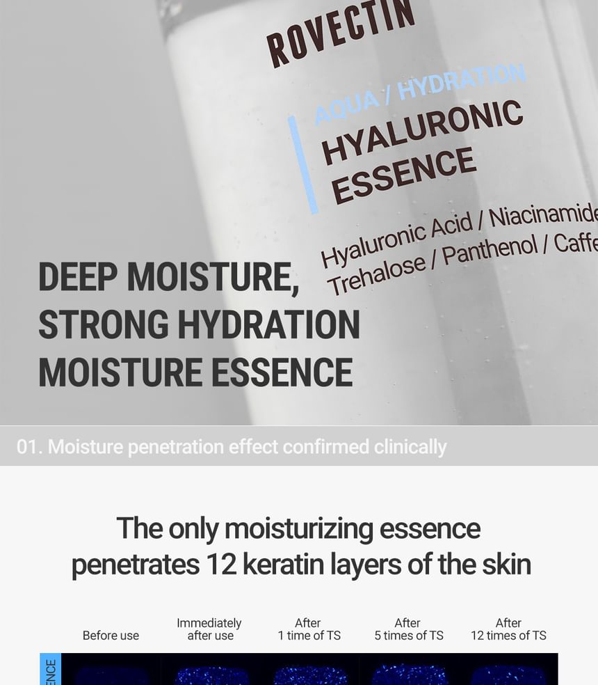 ROVECTIN - Aqua Hydraterende Hyaluronzuur Essentie