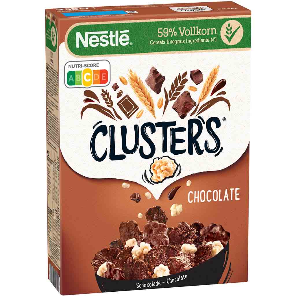 Nestle Clusters Chocolate 330g MHD:30.9.25