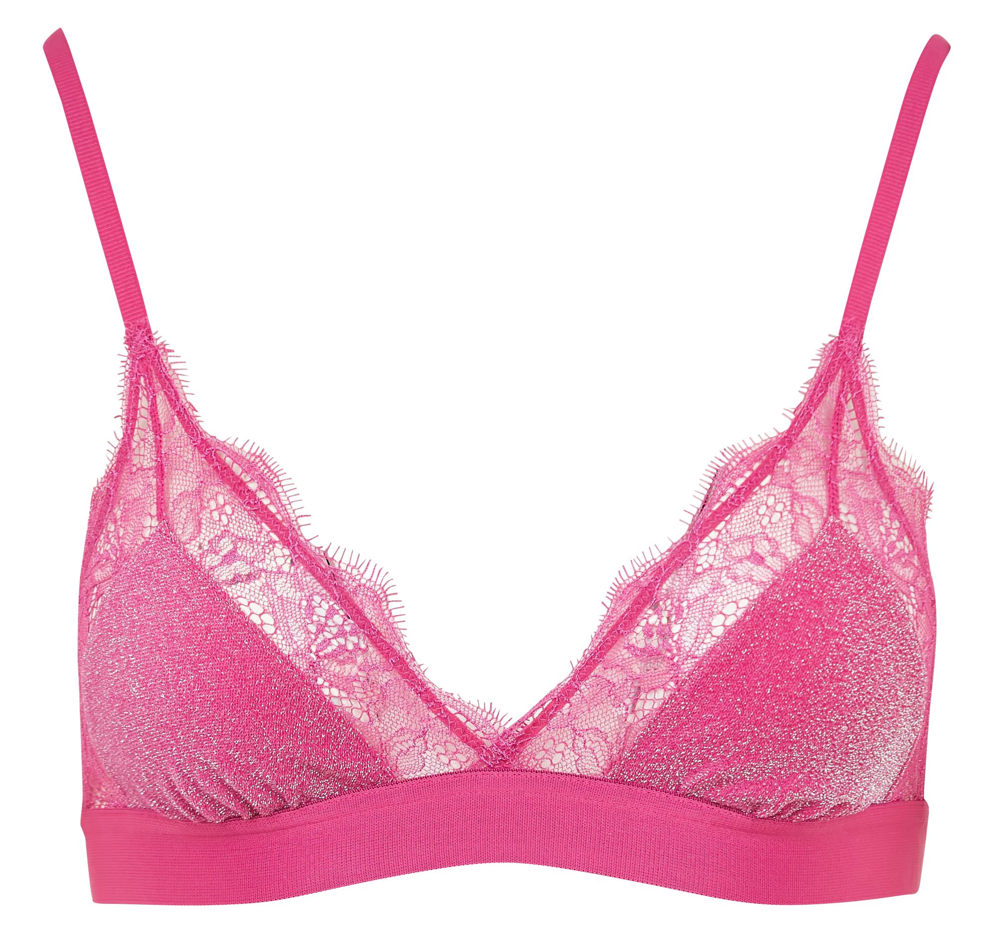 LOVE LACE - Bralette triangle| Rose