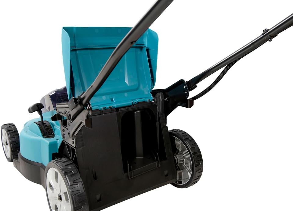 Makita DLM480Z Akku-Rasenmäher 2x18V (ohne Akku, ohne Ladegerät), Petrol