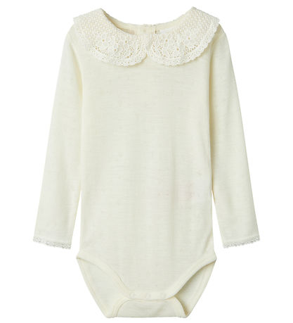 Name It Body L/æ - Wolle - NmfWang - Snow White m. Lochmuster