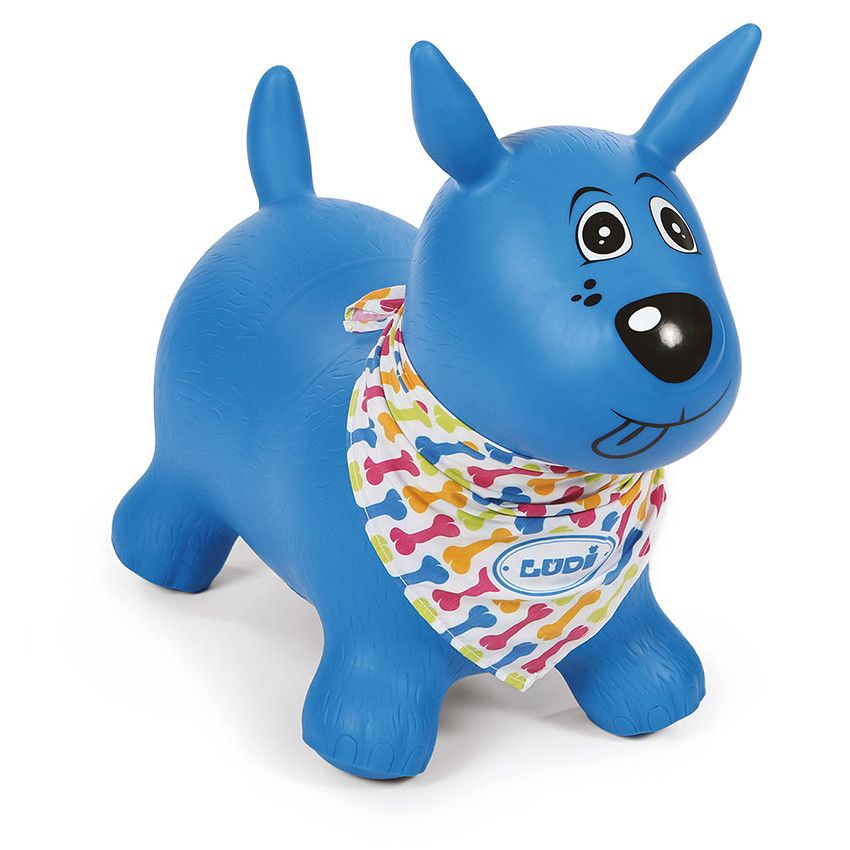 Mon Chien sauteur - Bleu - Doré