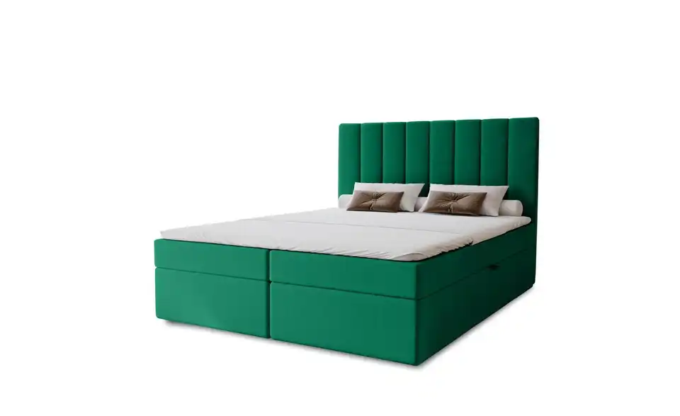 Boxspringbett 142 cm 140x200 cm Grün