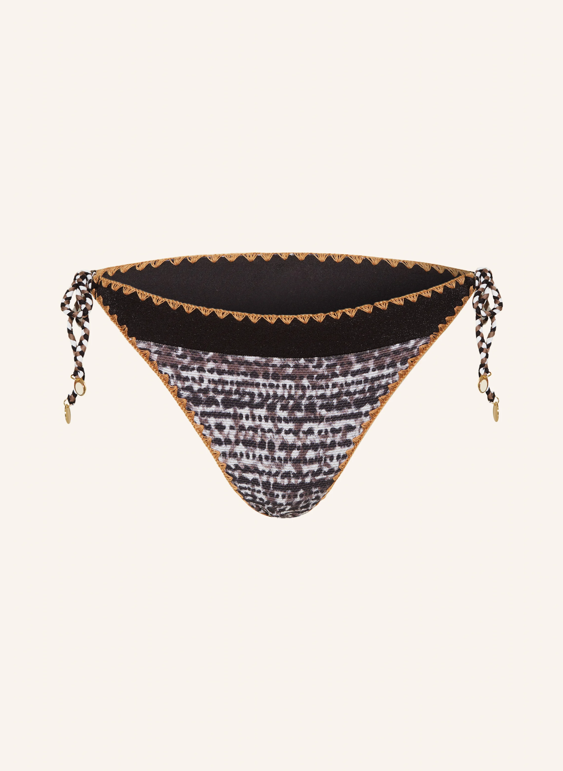 BANANA MOON COUTURE Triangel-Bikini-Hose BLIKA KLOKOA mit Glitzergarn
