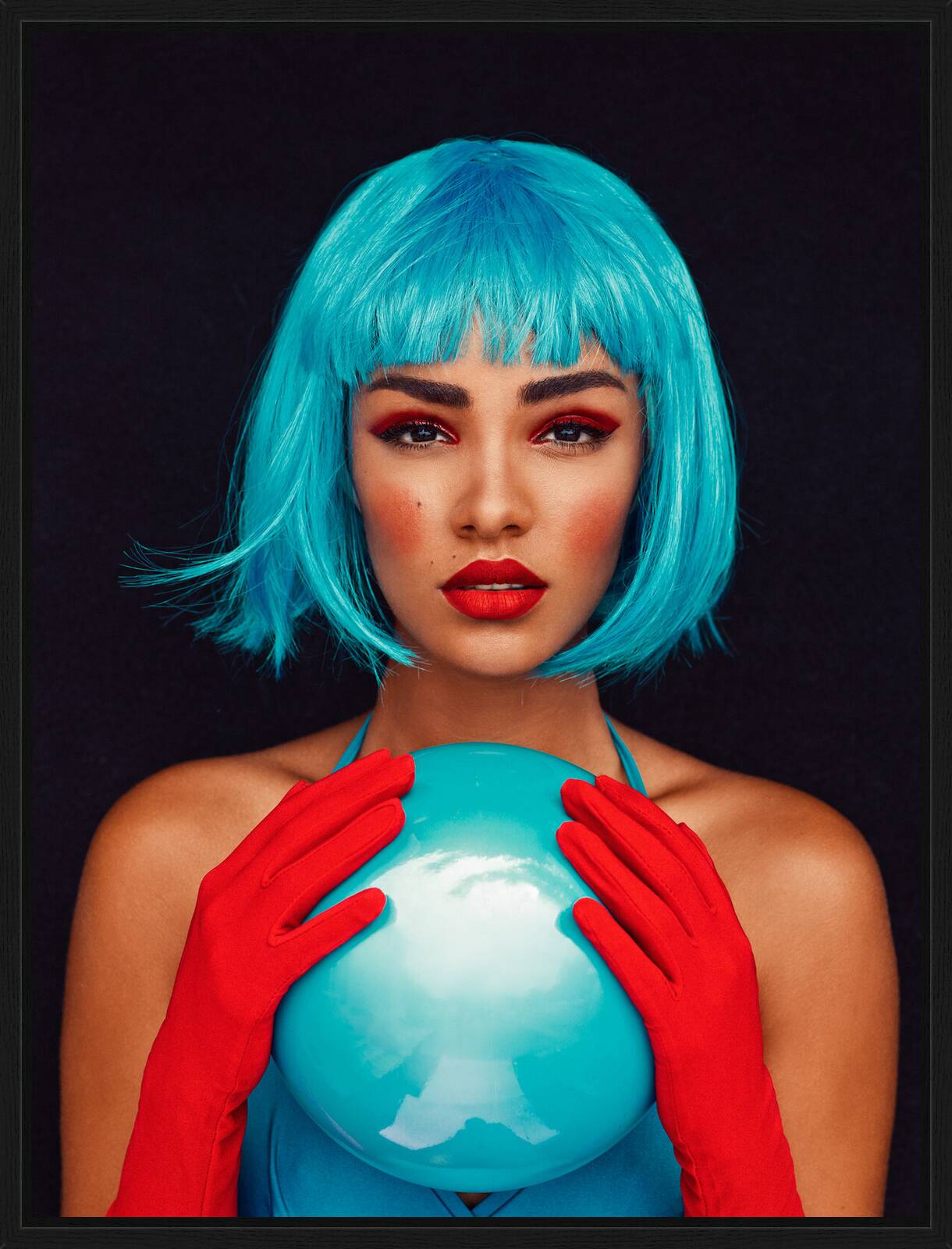 Dreamer Pool, New Colors 1 by Elena Iv - Skaya - Limited Edition. Edition of: 150. Signed.