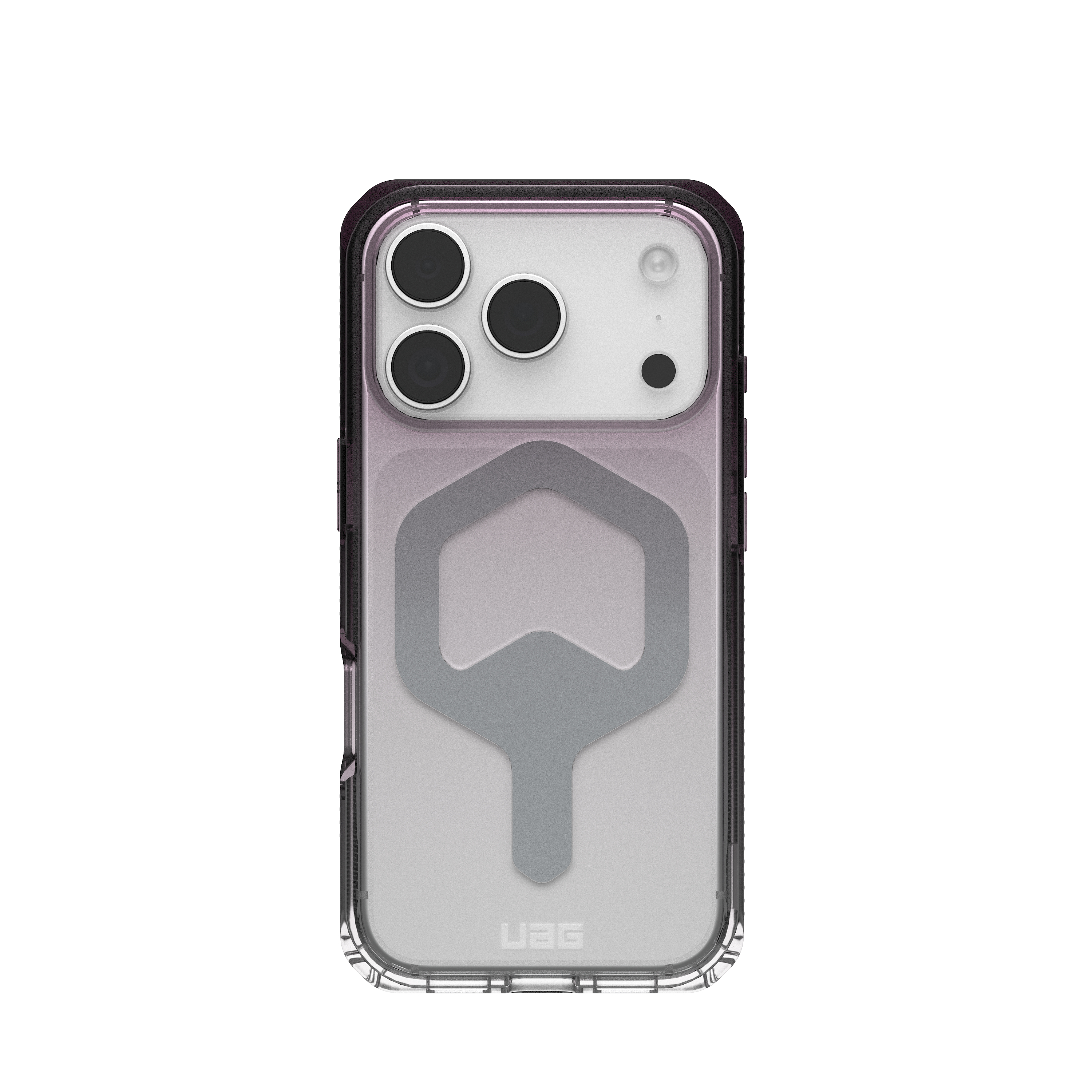 iPhone 17 Pro MagSafe Hybrid Schutzhülle Plyo (11452911404G) - Ombre (Schwarz / Transparent)