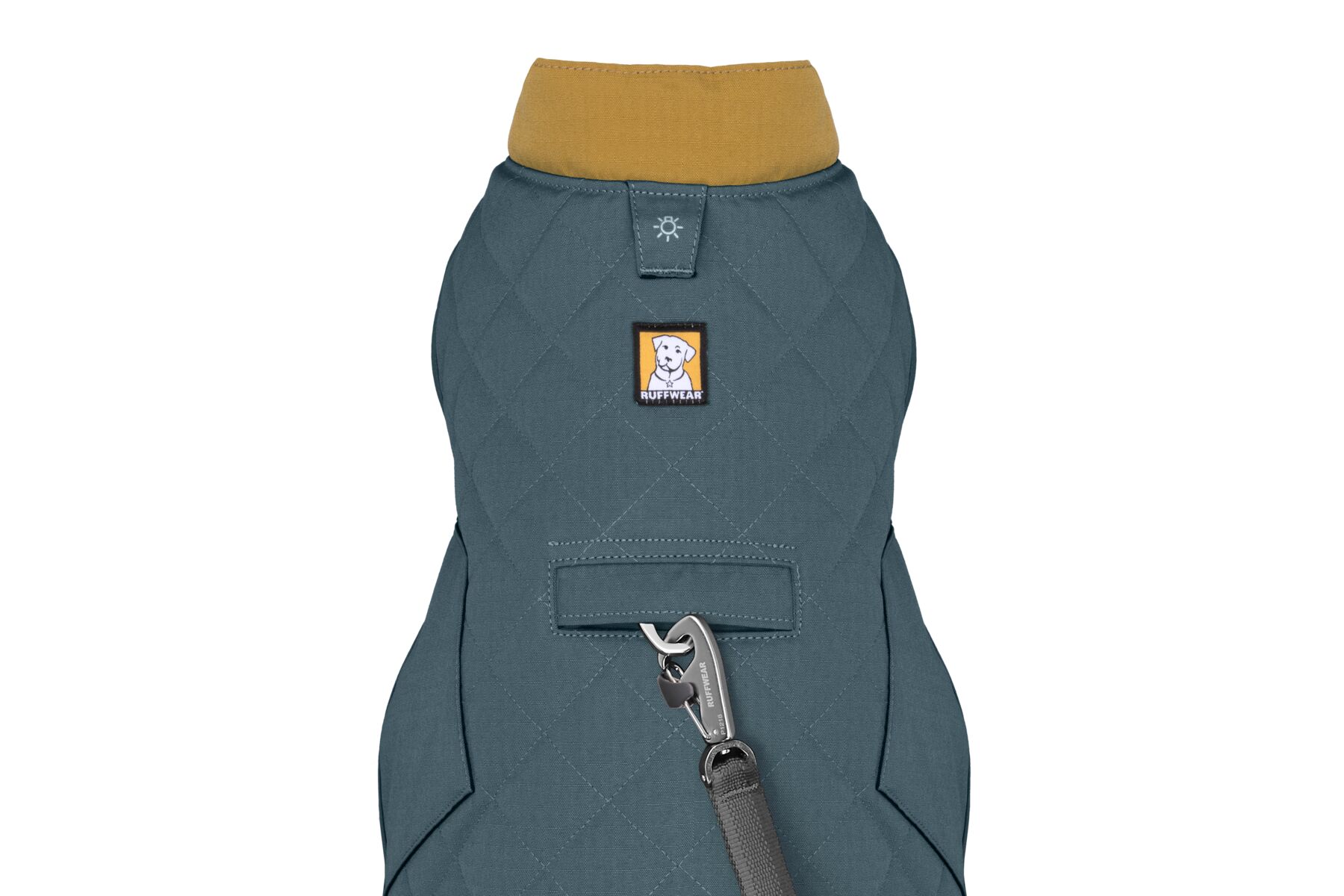 Veste matelassée stumptown™ résistant aux intempéries avec passage pour laisse. Couleur: orion blue (bleu marine), taille: l
