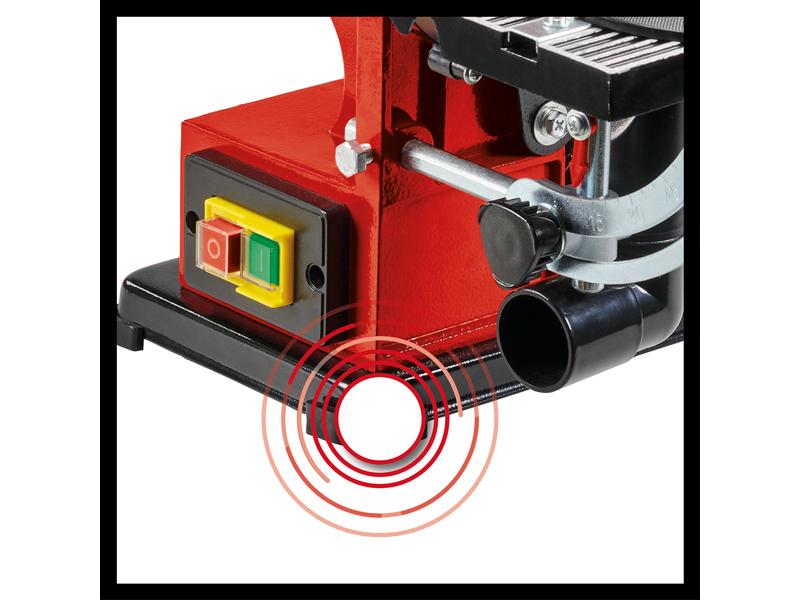 Einhell Band-Tellerschleifer TC-US380 Stand-Band-Tellerschleifer mit neig- und schwenkbarer Alutisch