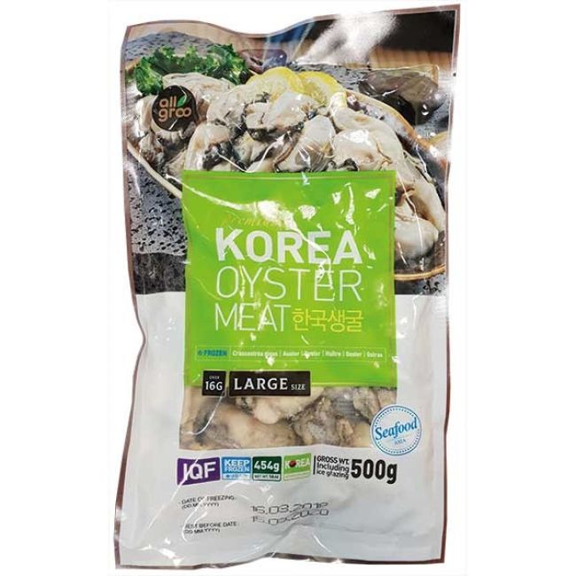 All Groo Bevroren Premium Koreaanse Oestervlees L 454g