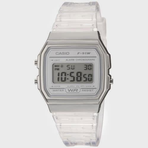 Montre Femme Collection F-91WS-7EF Translucide