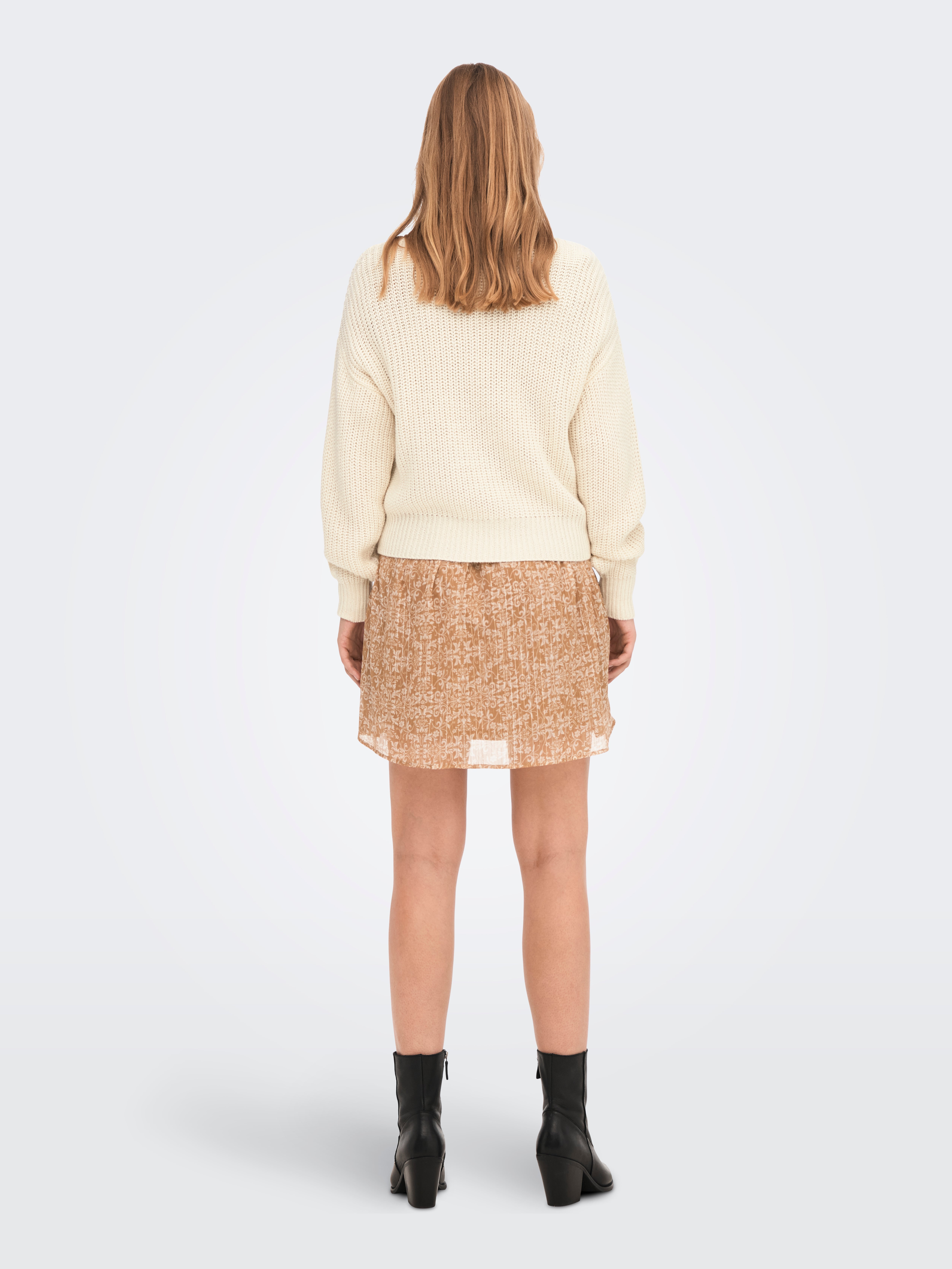 JDYJUSTY Strickjacke Eggnog
