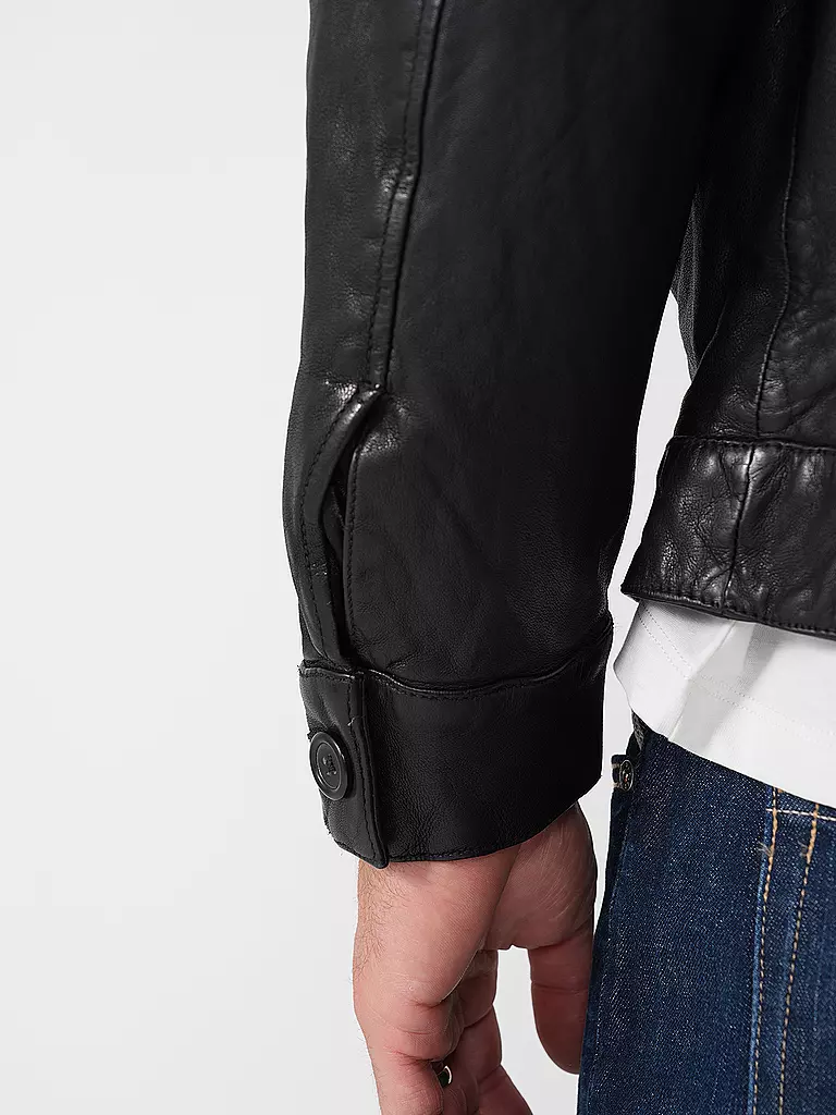 DRYKORN Lederjacke RIKKA schwarz