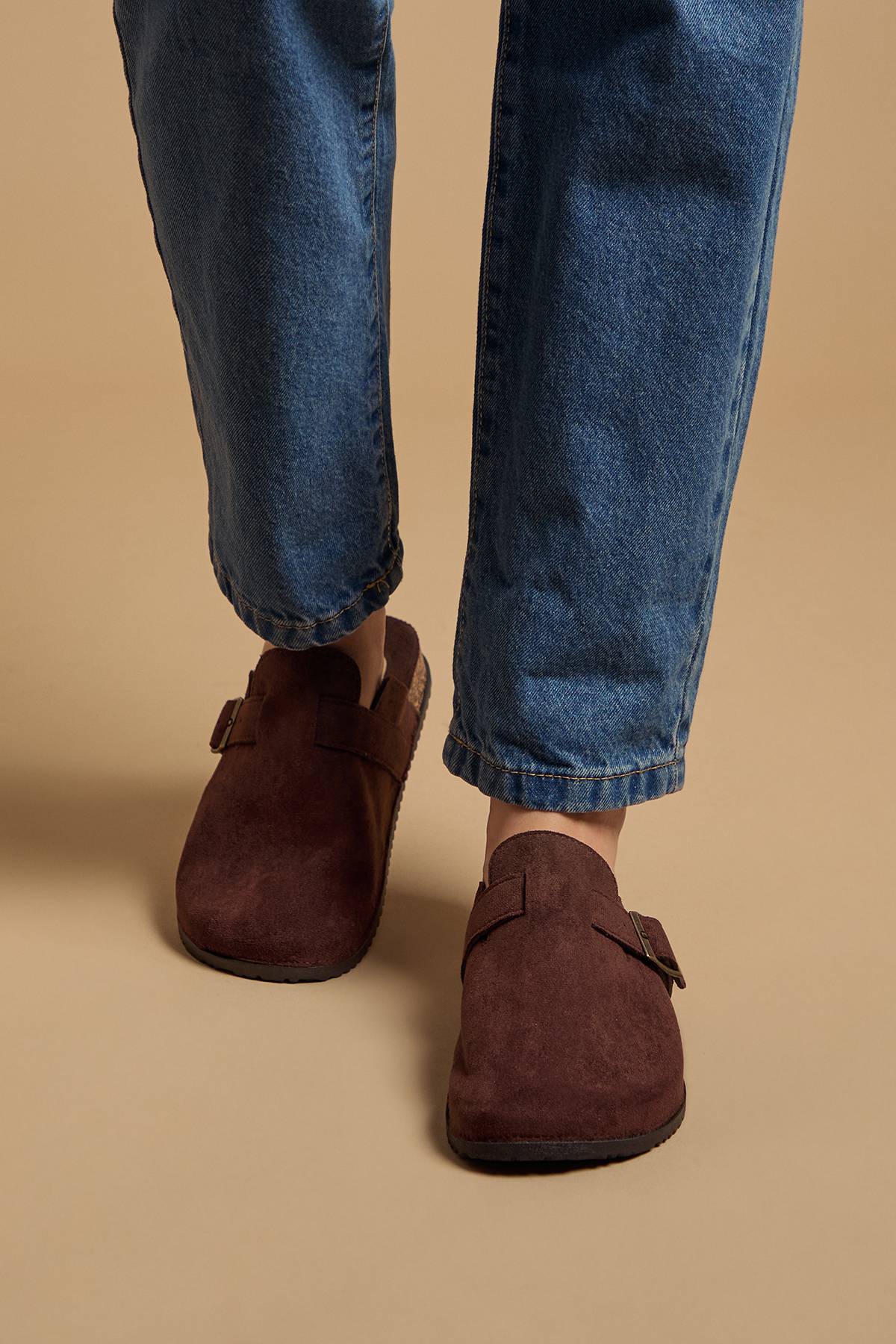 Oasis Chaussures plates Jamie en synthétique à bout fermé avec semelle anatomique