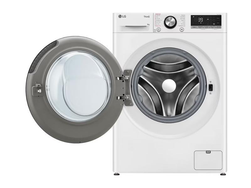 LG Waschmaschine F2V7SLIM9 Links Frontloader mit 9 kg Ladekapazität