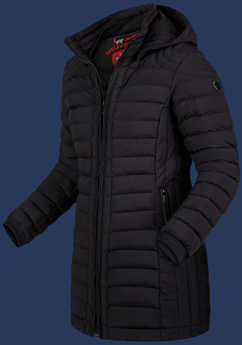 Helium Medium with Hood MoSoDuHiTec, Schwarz