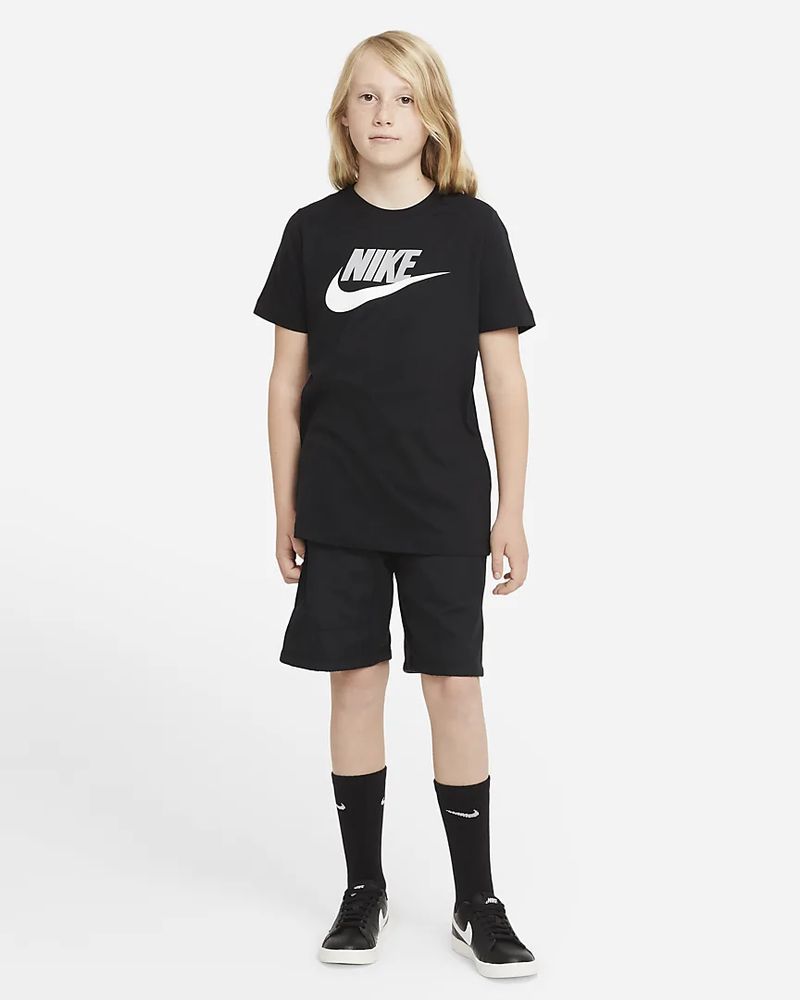 T-shirt Nike Sportswear Noir pour enfant