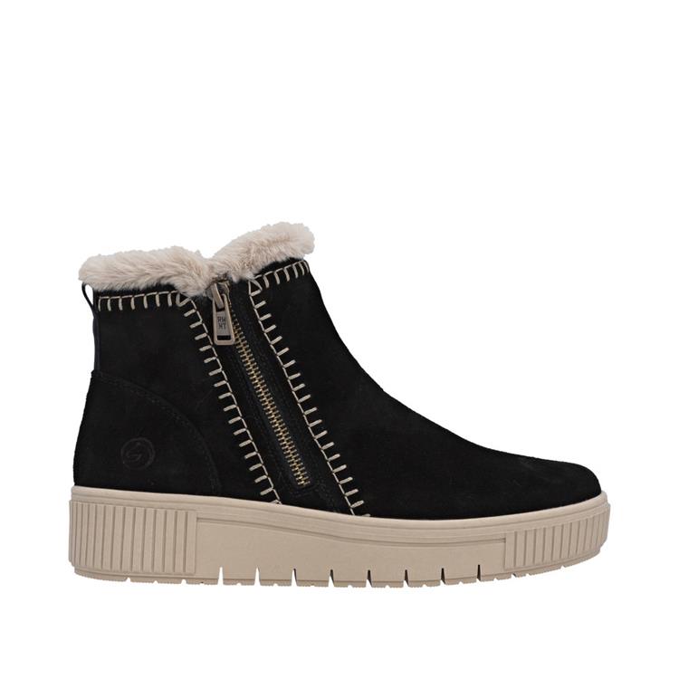 Remonte D3B70 schwarz/schwarz/beige