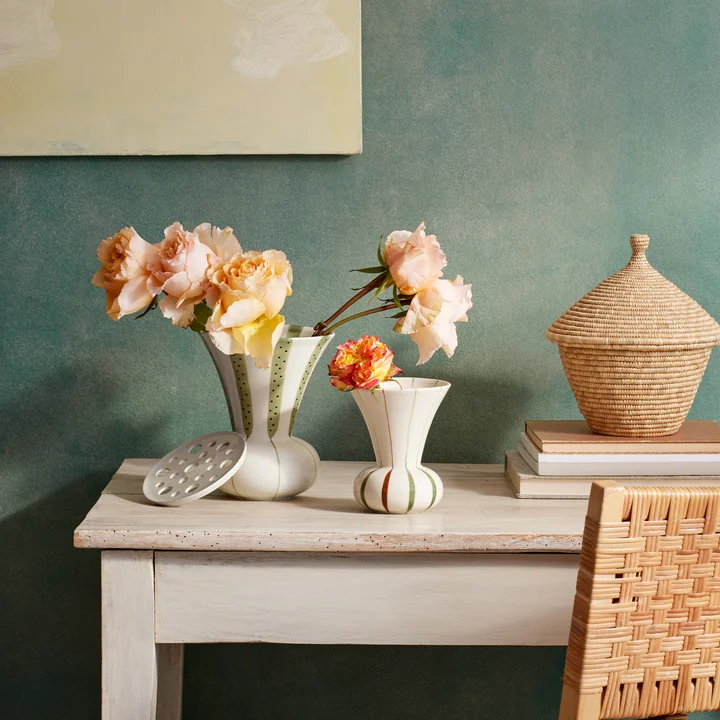 Kähler Design - Signature Vase, H 20 cm, blau