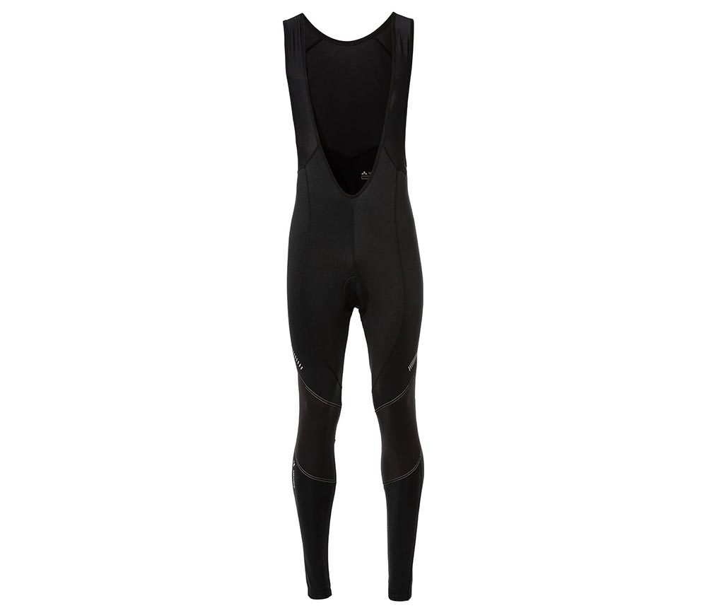 VAUDE Active Warm Fietsbroek Lang Zwart/Zilver Heren